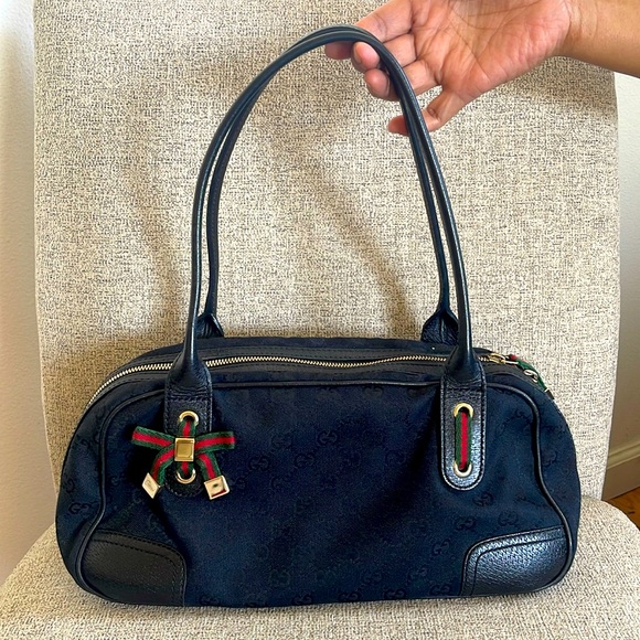 BM026 Gucci Princy Bow Shoulder Bag - Picture 1 of 14